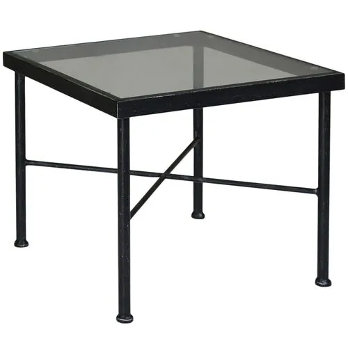 Isla Outdoor Side Table Rich Pewter - Gray