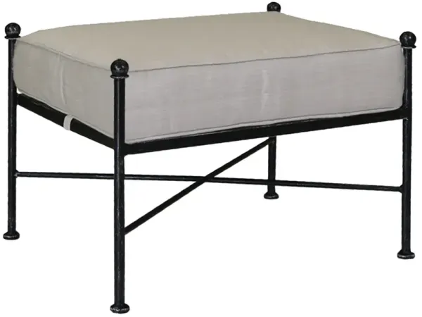 Isla Outdoor Iron Ottoman