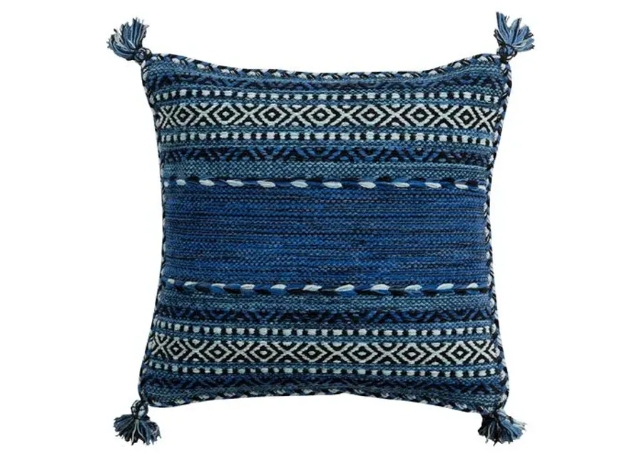 Trenza 18x18 Pillow - Blue