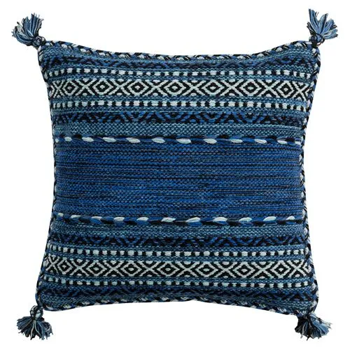 Trenza 18x18 Pillow - Blue