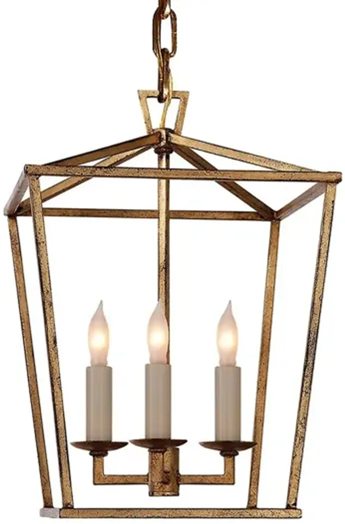 Visual Comfort - Darlana Lantern - Gilded Iron - Gold