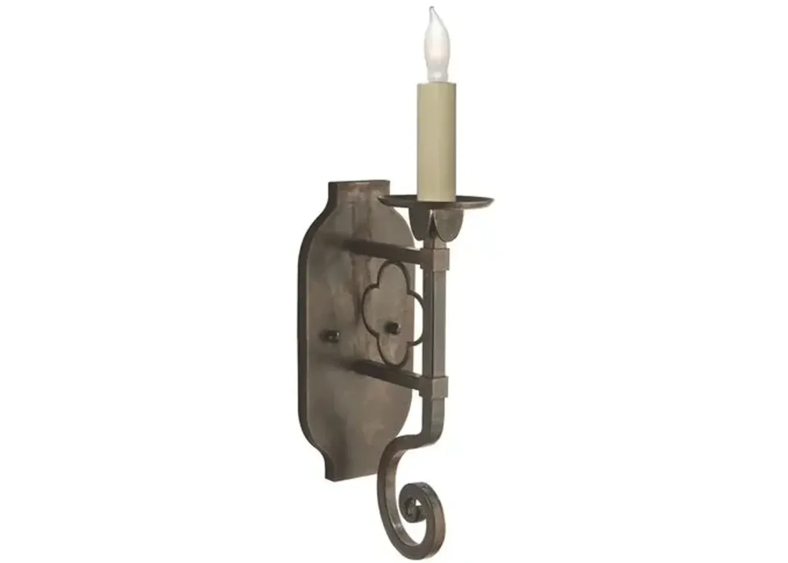 Visual Comfort - Margarite Sconce - Aged Iron - Black