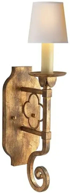 Visual Comfort - Margarite Sconce - Gilded Iron - Gold