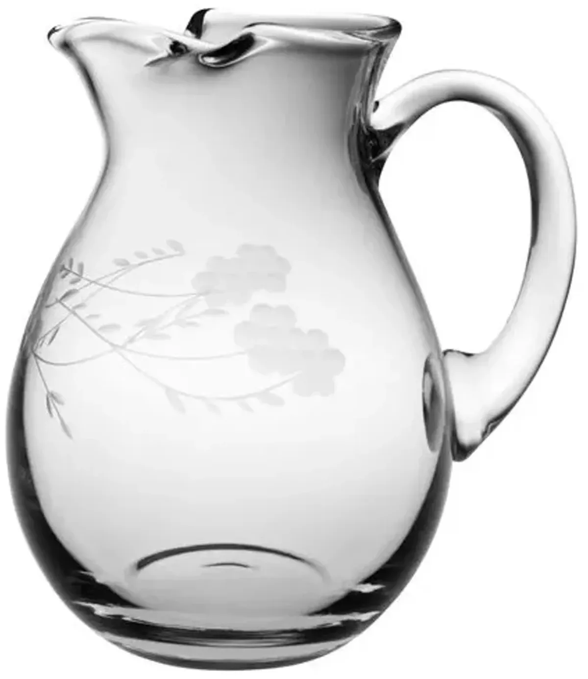 Adair Handcut Classic Pitcher - 90 Oz - Clear