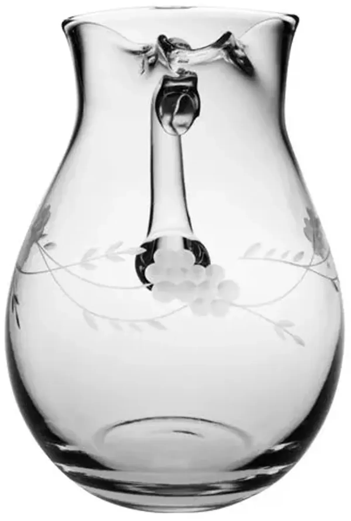 Adair Handcut Classic Pitcher - 90 Oz - Clear