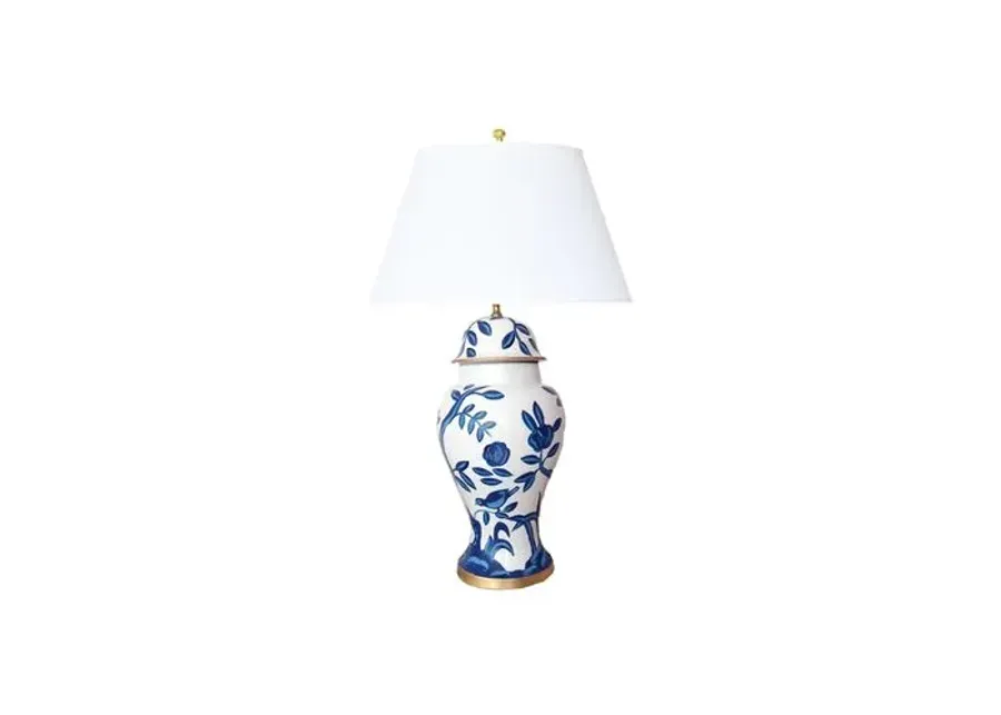 Cliveden Table Lamp - Blue - Dana Gibson