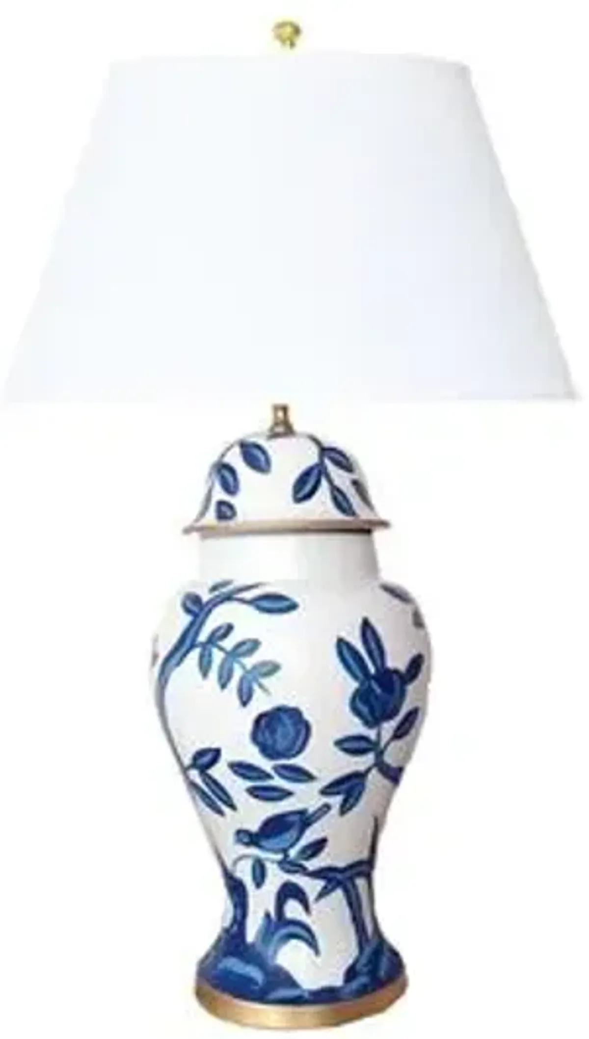 Cliveden Table Lamp - Blue - Dana Gibson