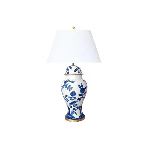 Cliveden Table Lamp - Blue - Dana Gibson