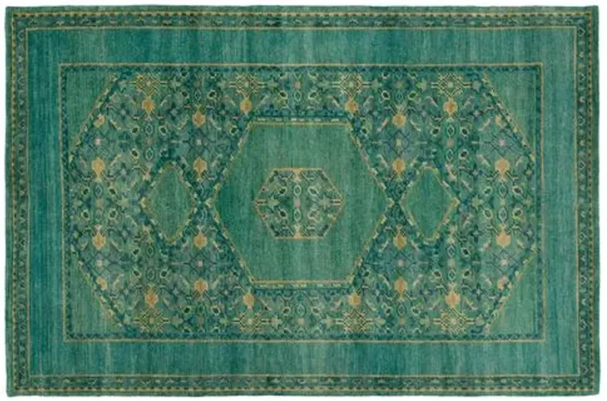 Alexi Rug - Green - Green