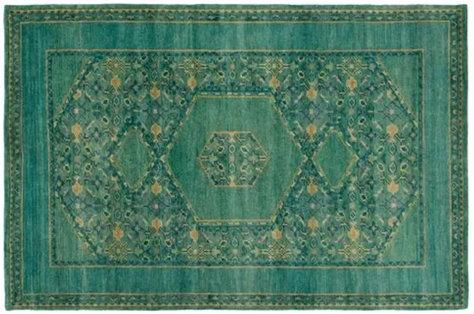 Alexi Rug - Green - Green