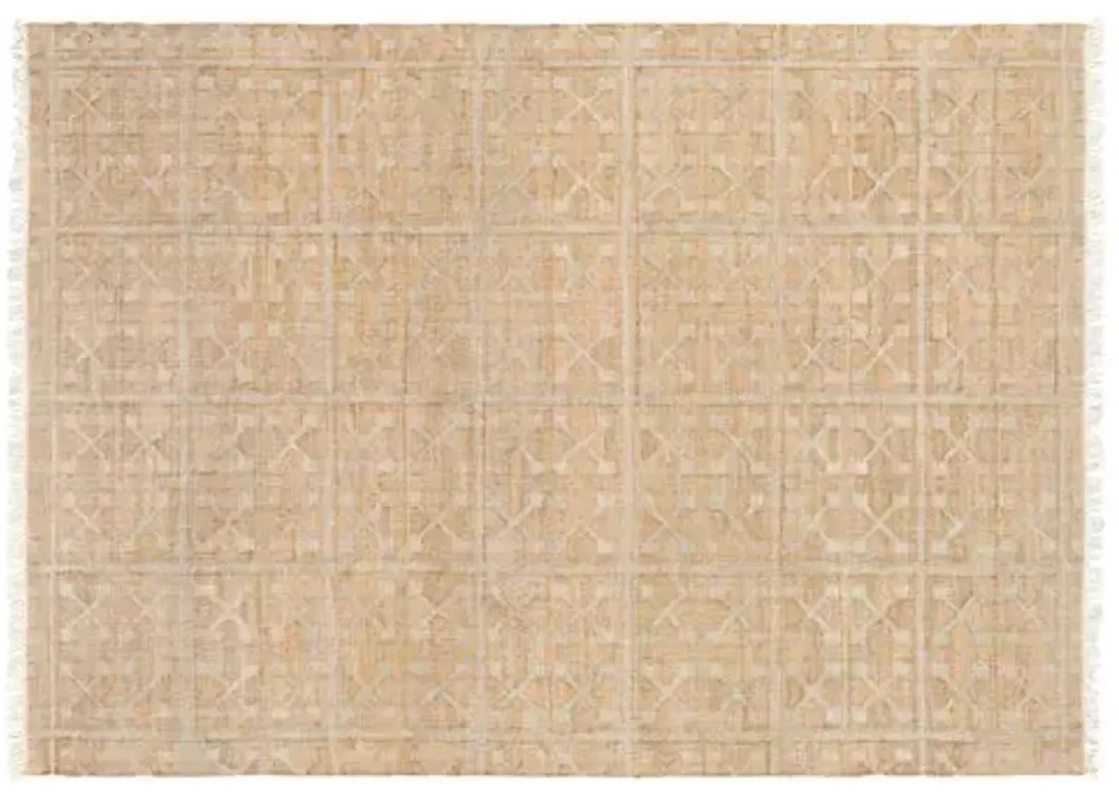 Dusan Jute Rug - Ivory/Natural - Beige - Beige