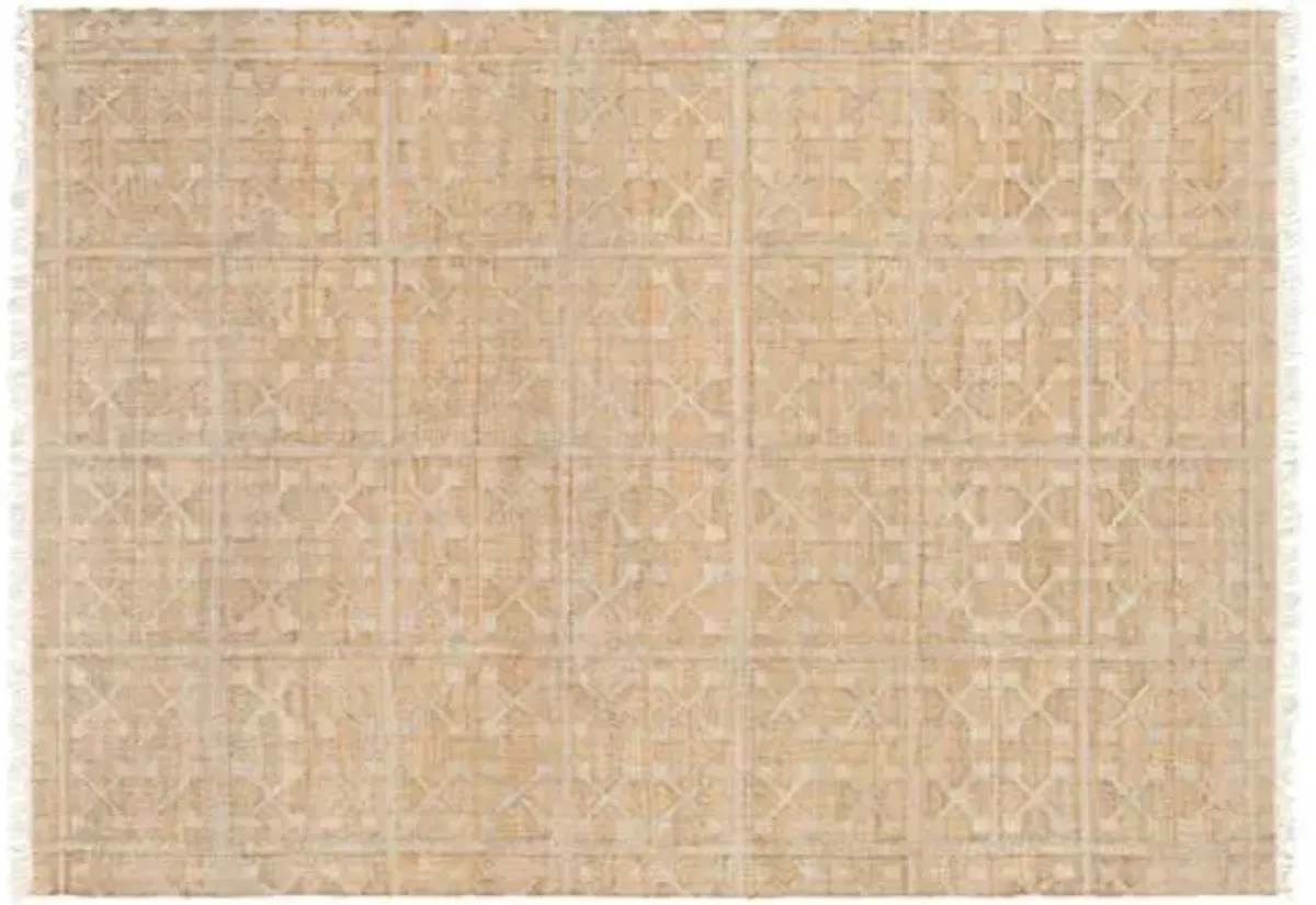 Dusan Jute Rug - Ivory/Natural - Beige - Beige