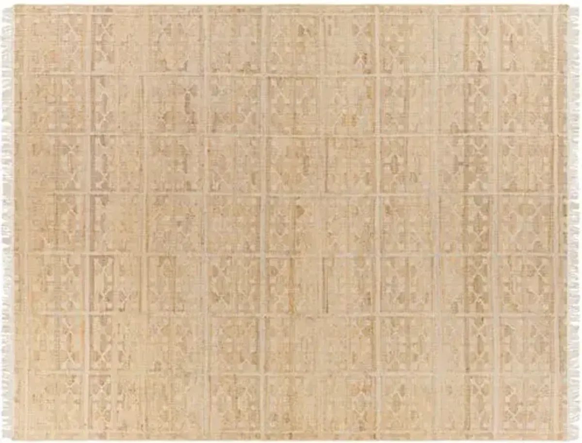 Dusan Jute Rug - Ivory/Natural - Beige - Beige