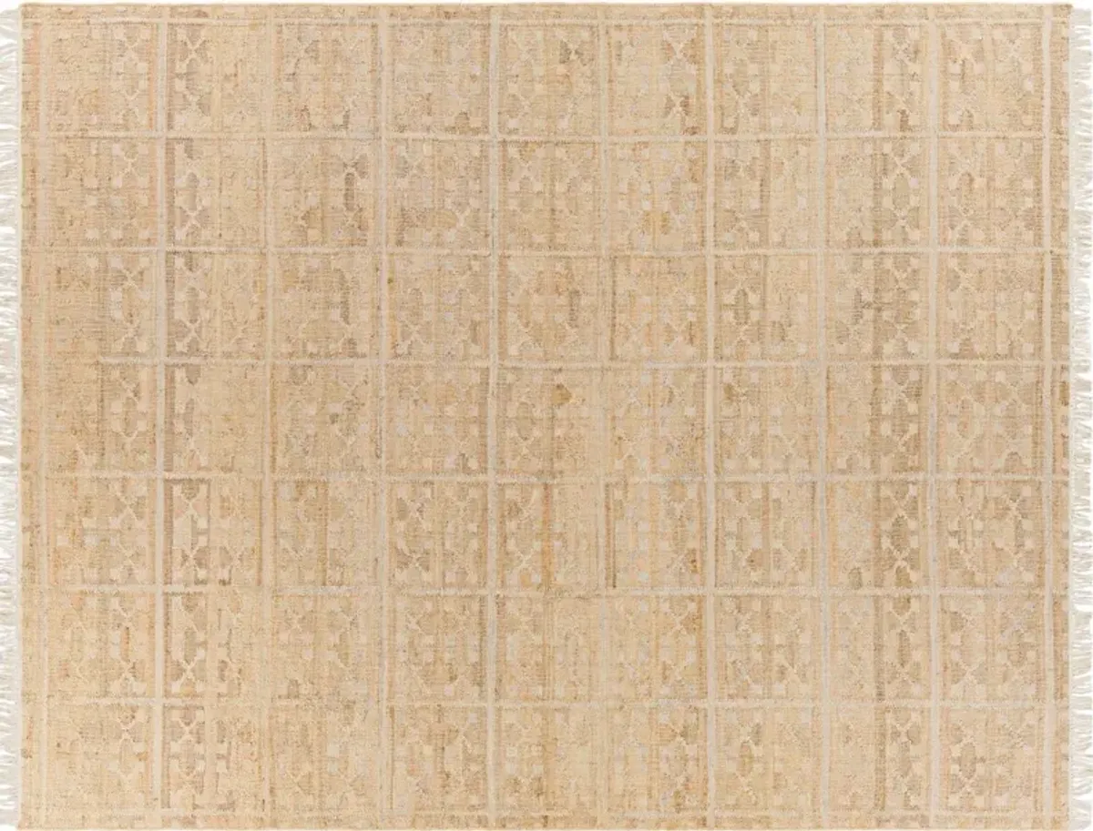Dusan Jute Rug - Ivory/Natural - Beige - Beige