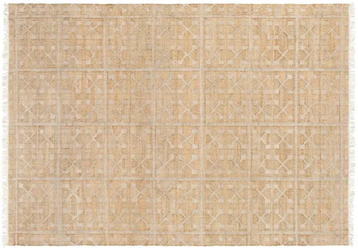 Dusan Jute Rug - Ivory/Natural - Beige - Beige