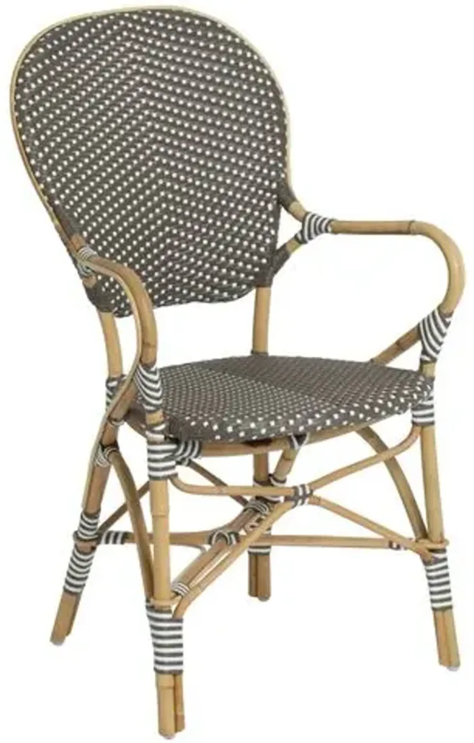 Isabell Bistro Outdoor Armchair - Café - Sika Design - Handcrafted - Brown