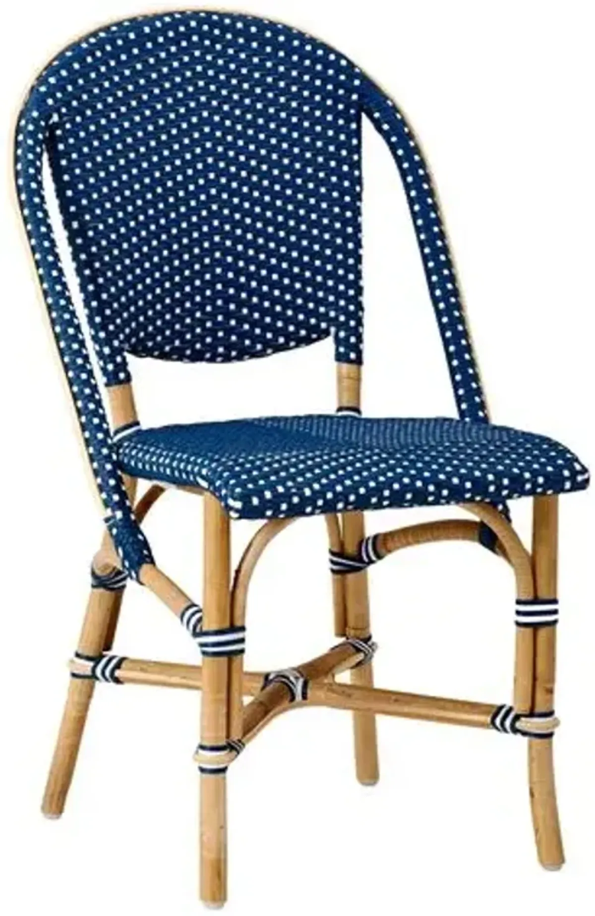 Sofie Bistro Side Chair - Navy - Sika Design - Handcrafted - Blue