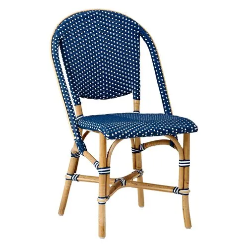 Sofie Bistro Side Chair - Navy - Sika Design - Handcrafted - Blue