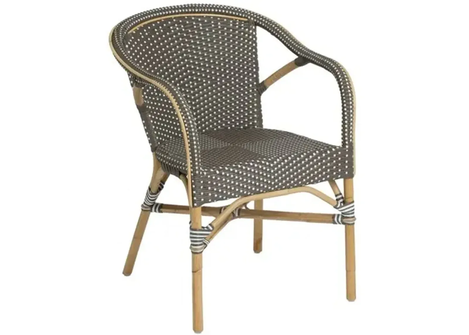 Madeleine Bistro Outdoor Armchair - Cappucino - Sika Design - Handcrafted - Brown