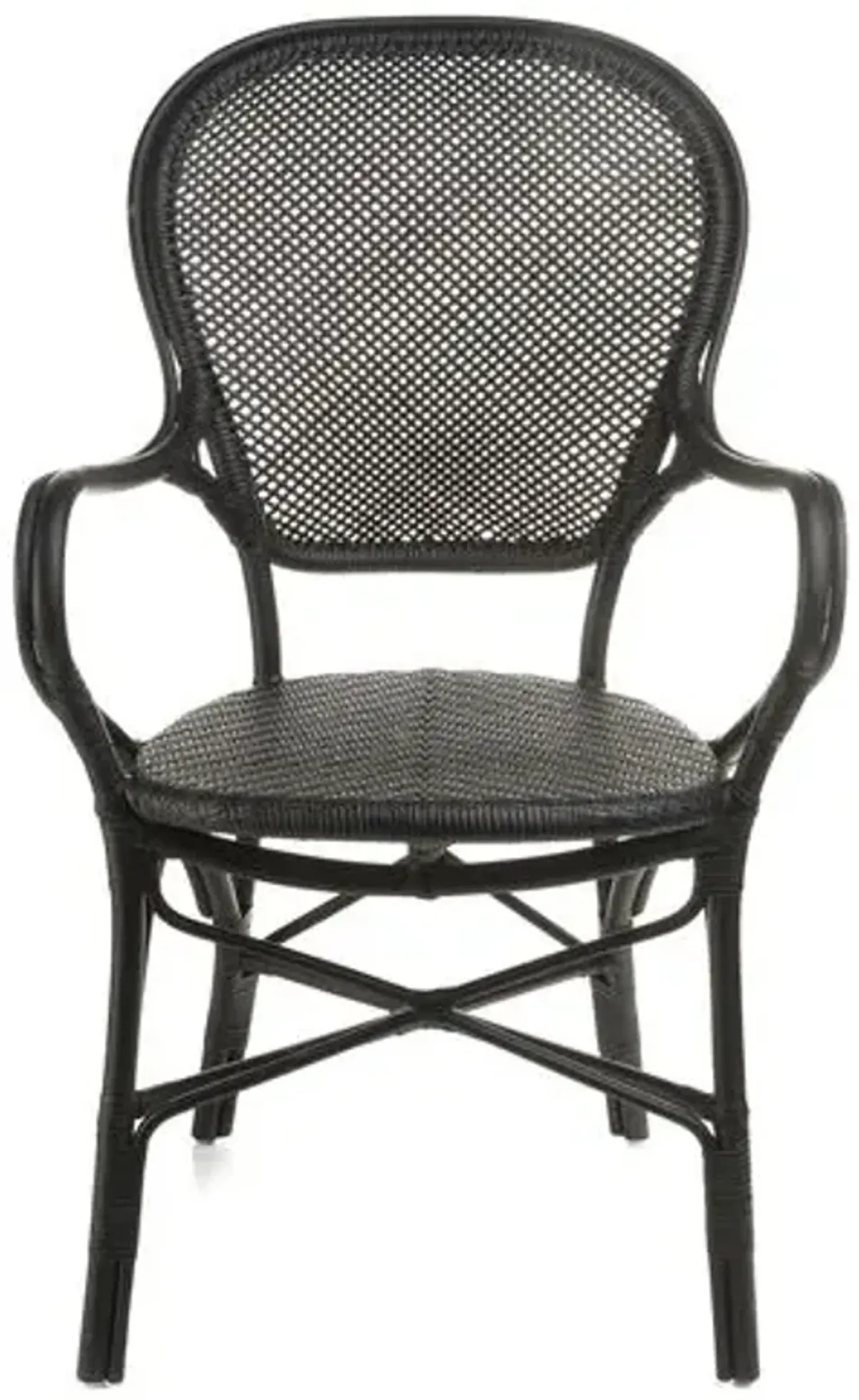 Rossini Bistro Armchair - Black - Sika Design - Handcrafted