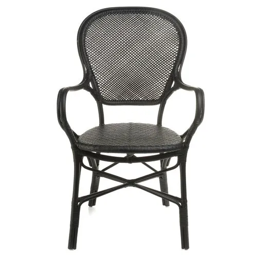 Rossini Bistro Armchair - Black - Sika Design - Handcrafted