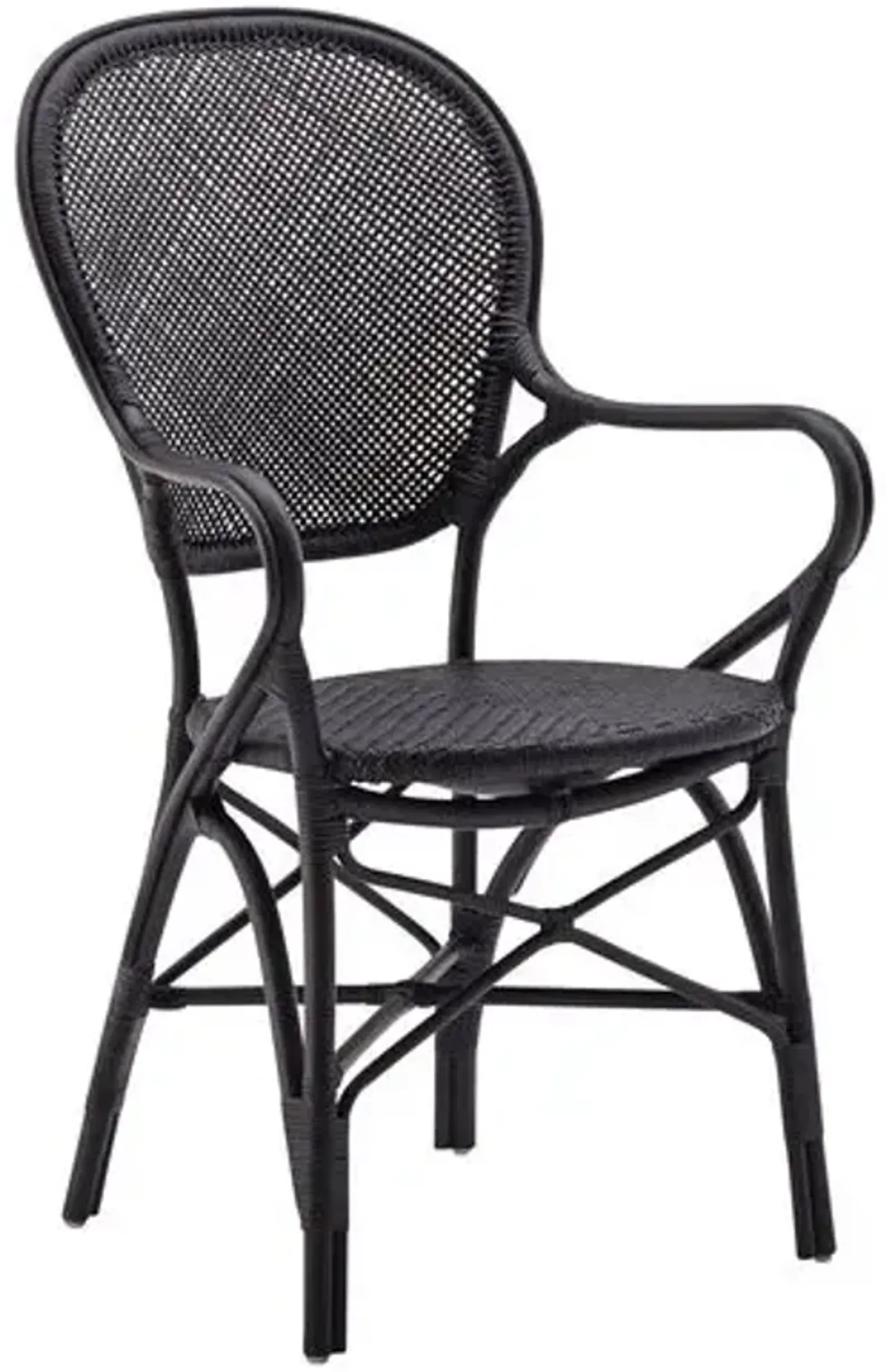 Rossini Bistro Armchair - Black - Sika Design - Handcrafted