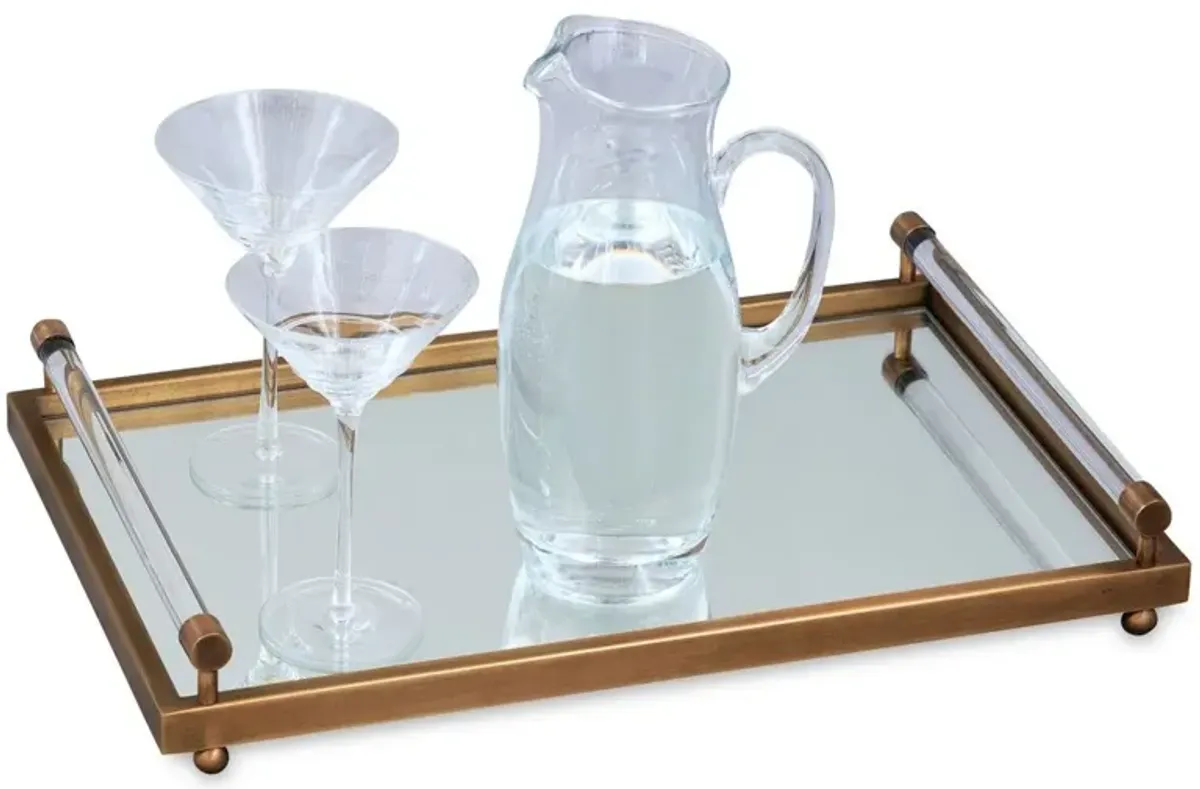 Moderne Brass Tray
