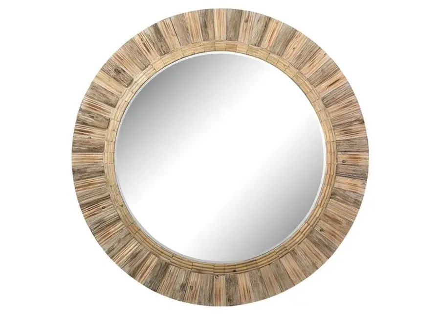 Bevin 64" Wall Mirror - Natural