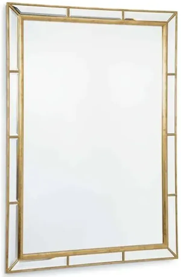 Plaza Wall Mirror - Gold - Regina Andrew