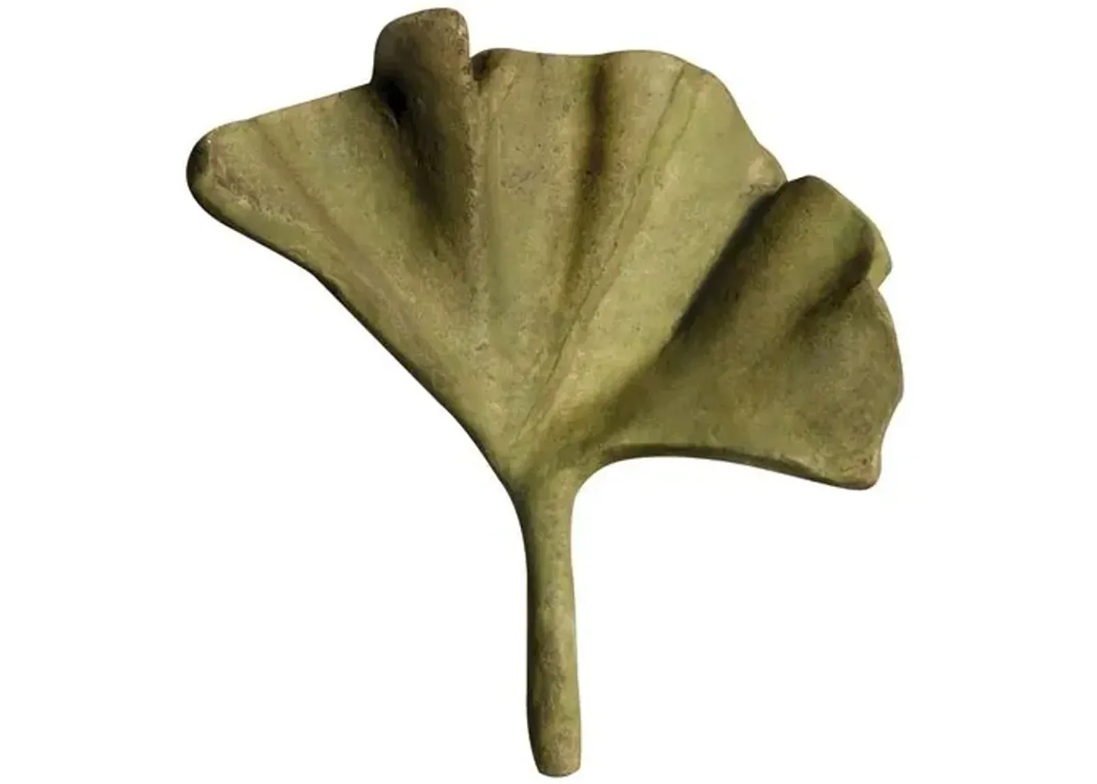 11" Ginko Leaf - Green