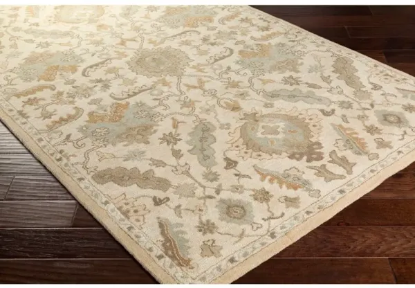 Azalea Rug - Ivory/Gold - Beige - Beige