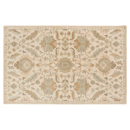 Azalea Rug - Ivory/Gold - Beige - Beige