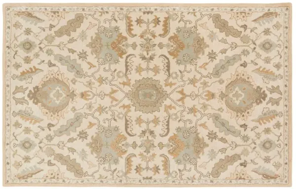 Azalea Rug - Ivory/Gold - Beige - Beige