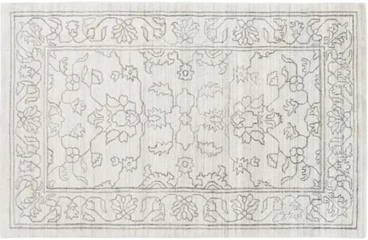 McEwen Rug - Ivory/Gray - Ivory