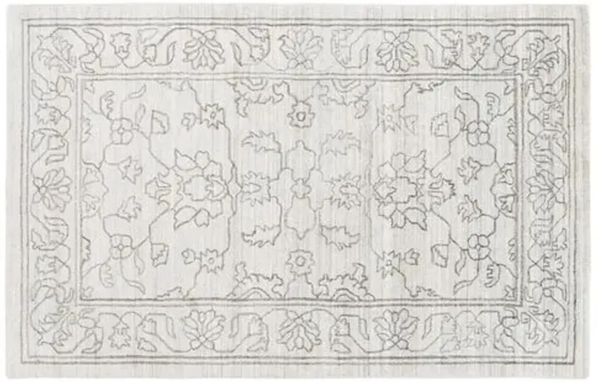 McEwen Rug - Ivory/Gray - Ivory