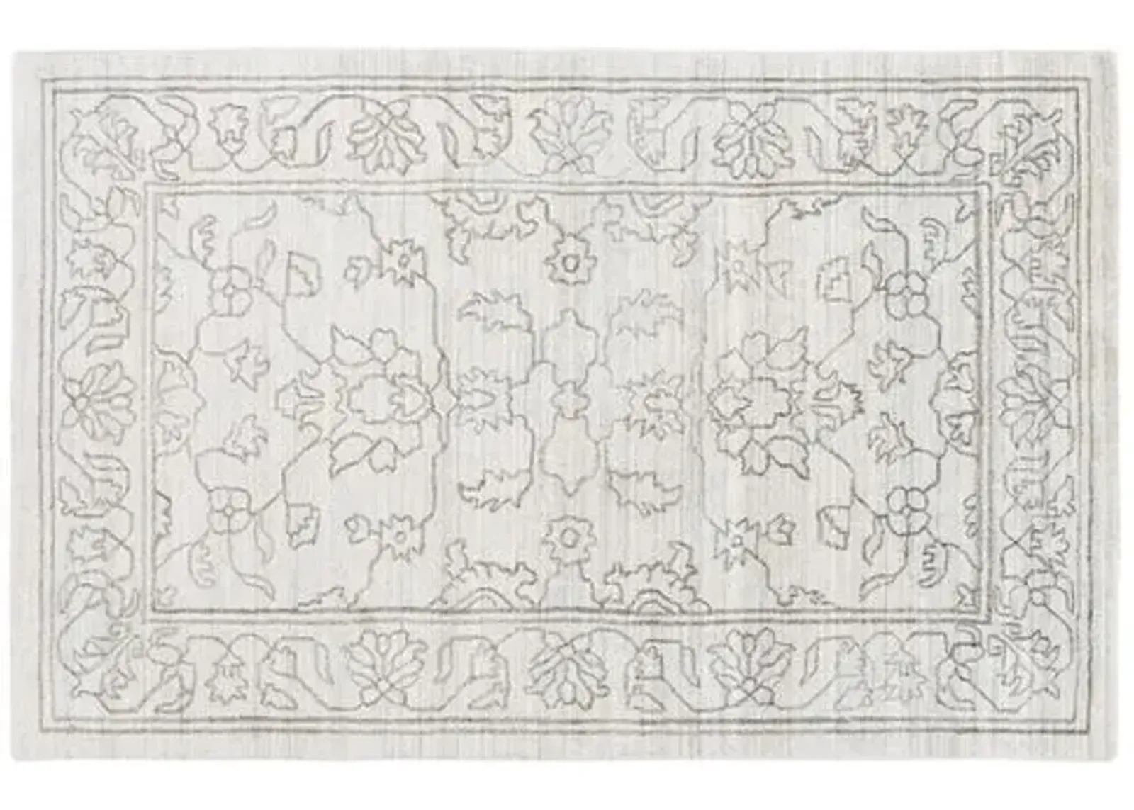 McEwen Rug - Ivory/Gray - Ivory