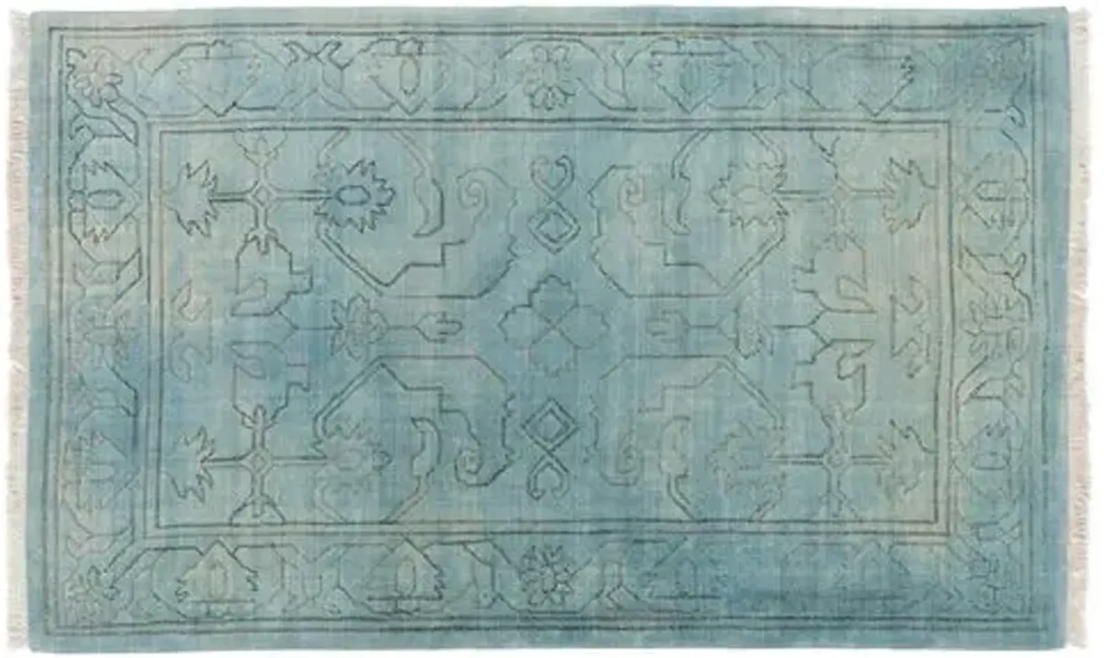 Ridgely Rug - Slate/Light Gray - Blue - Blue