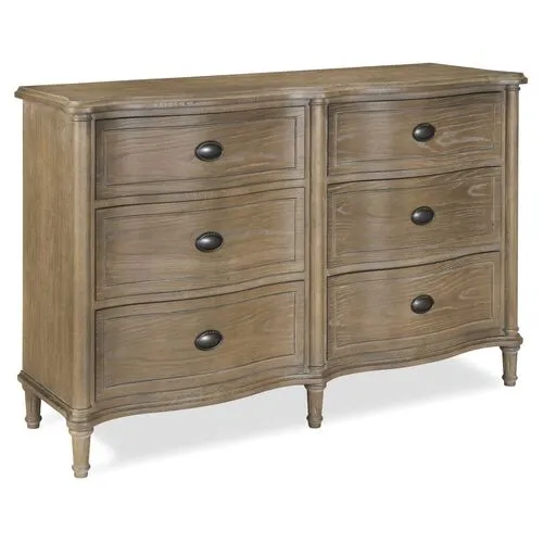 Draper Dresser - Distressed Java - Brown