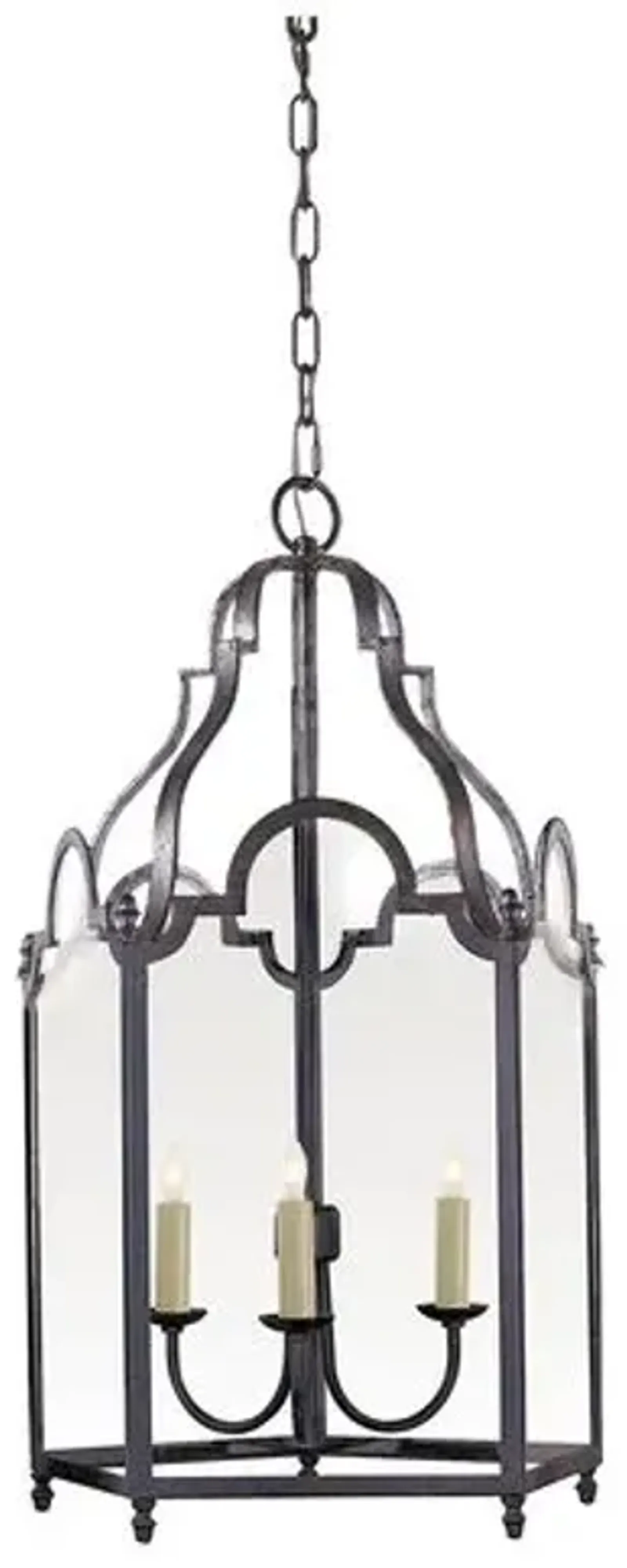 Visual Comfort - French Market Lantern - Blackened Rust