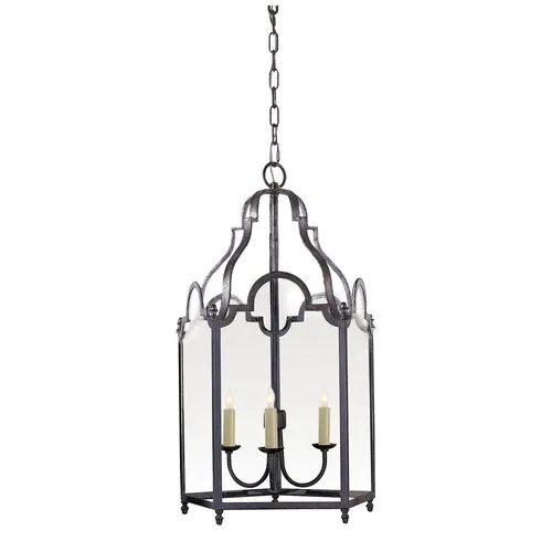 Visual Comfort - French Market Lantern - Blackened Rust