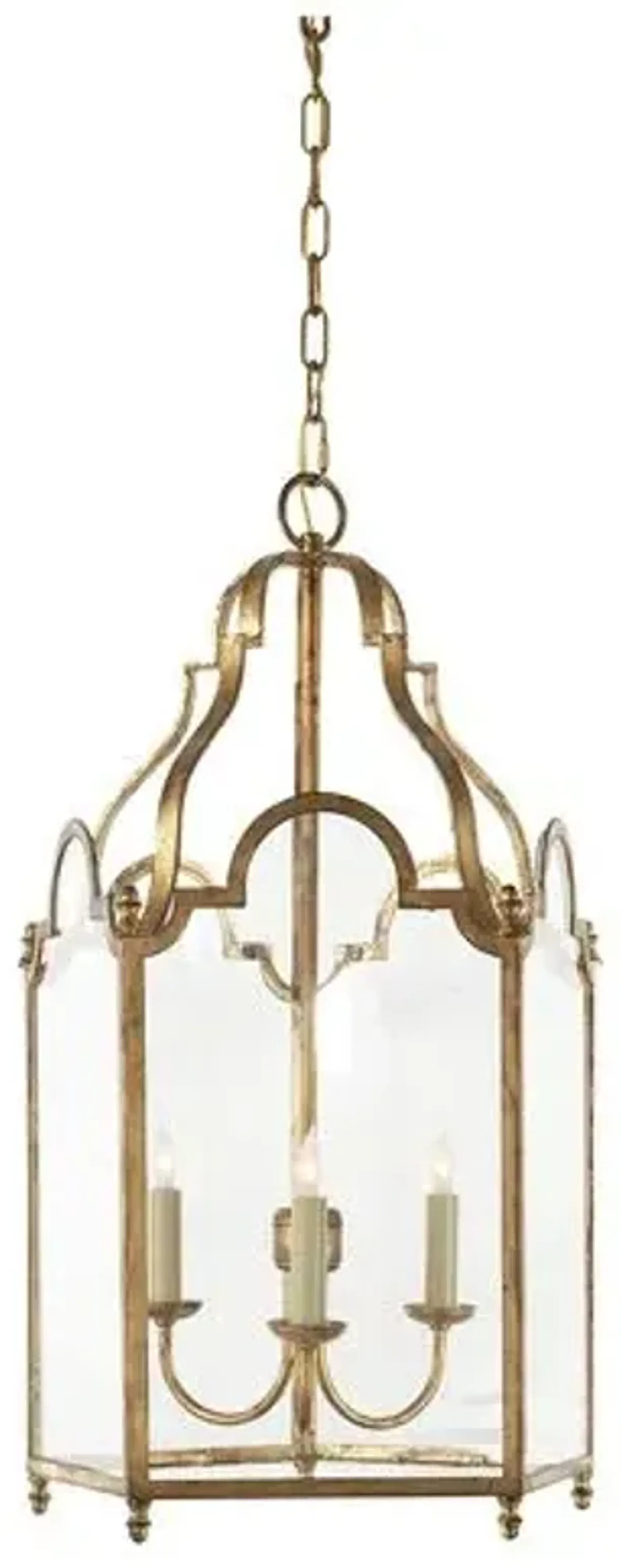 Visual Comfort - French Market Lantern - Gilded Iron - Gold