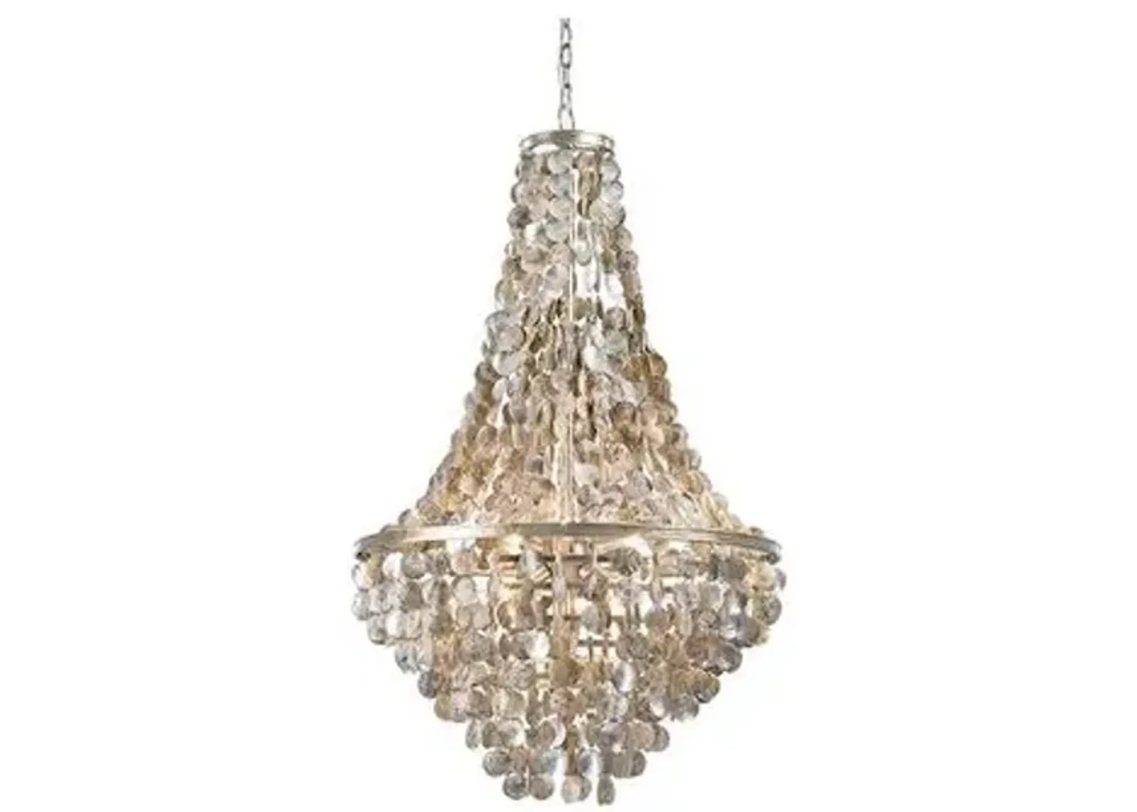 Capri Shell Chandelier - Gold - Regina Andrew