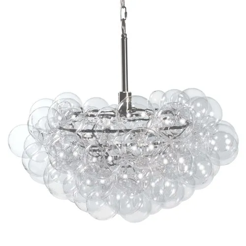 Bubbles Glass Chandelier - Clear - Regina Andrew