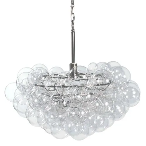 Bubbles Glass Chandelier - Clear - Regina Andrew