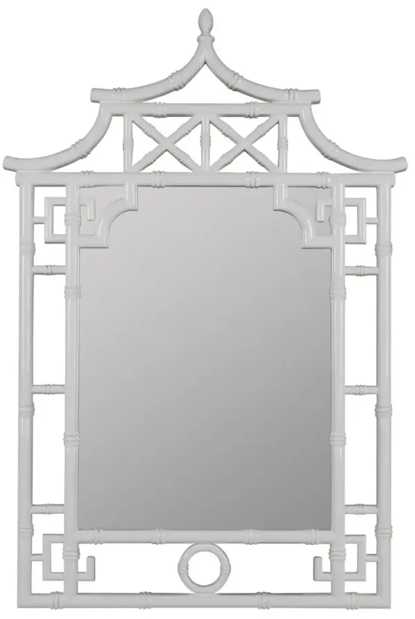 Isla Chinoiserie Custom Painted Wall Mirror