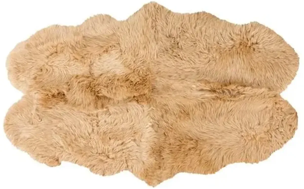 Sheepskin Rug - Beige - Beige