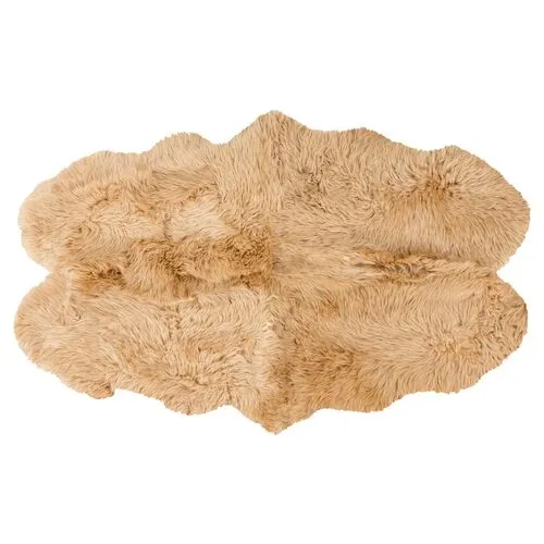 Sheepskin Rug - Beige - Beige