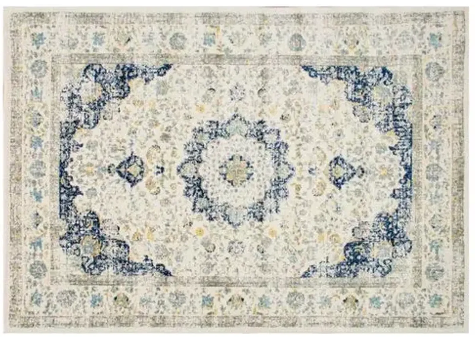 Daran Rug - Blue - Blue