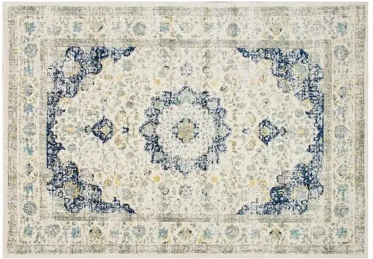 Daran Rug - Blue - Blue