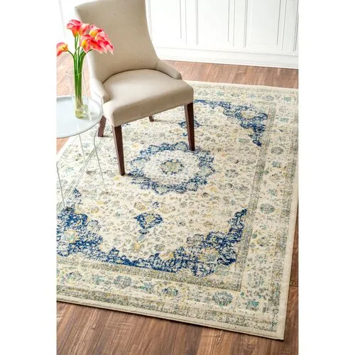 Daran Rug - Blue - Blue